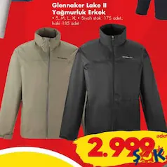 COLUMBİA GLENNAKER LAKE II YAĞMURLUK ERKEK